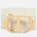 Christian Dior 30 Montaigne Belt White For Women- B0436UWHN_M030
