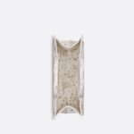 Christian Dior Medium Dior Book Tote Gold-Tone And White Bag For Women M1296ZESU_M01E- 14 Inches / 36 Cm