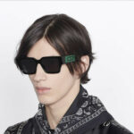 CD SU- Gemstone Edition Black Square Sunglasses For Men CDSUFR_16A0