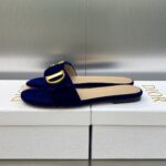 Dior C'est Slide Patent Navy Blue For Women