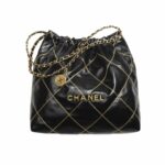 Chanel 22 Black Bag For Women AS3261 B13797 94305- 16.4 Inches / 42 Cm