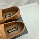 Chanel Double C Buckle Fisherman Loafers Brown For Women