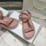 Dior D-Wave Sandal Pink For Women