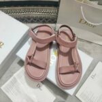 Dior D-Wave Sandal Pink For Women