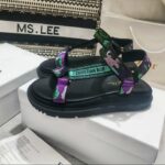 Dior D-Wave Sandal Black For Women