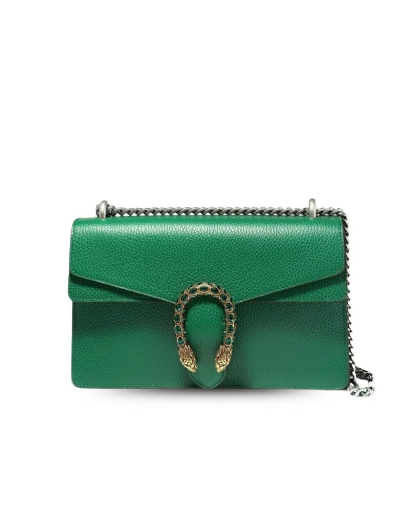 Gucci Dionysus Shoulder Bag Green For Women 11in/28cm 400249 CAOGX 3120
