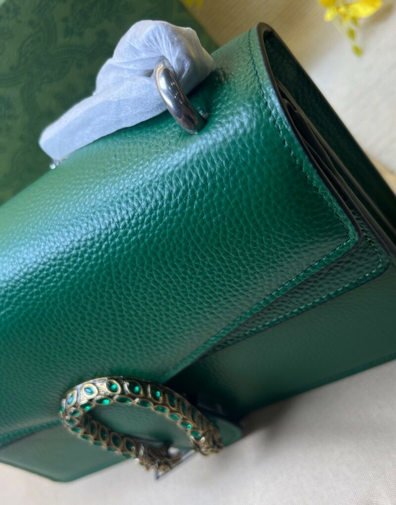 Gucci Dionysus Shoulder Bag Green For Women 11in/28cm 400249 CAOGX 3120