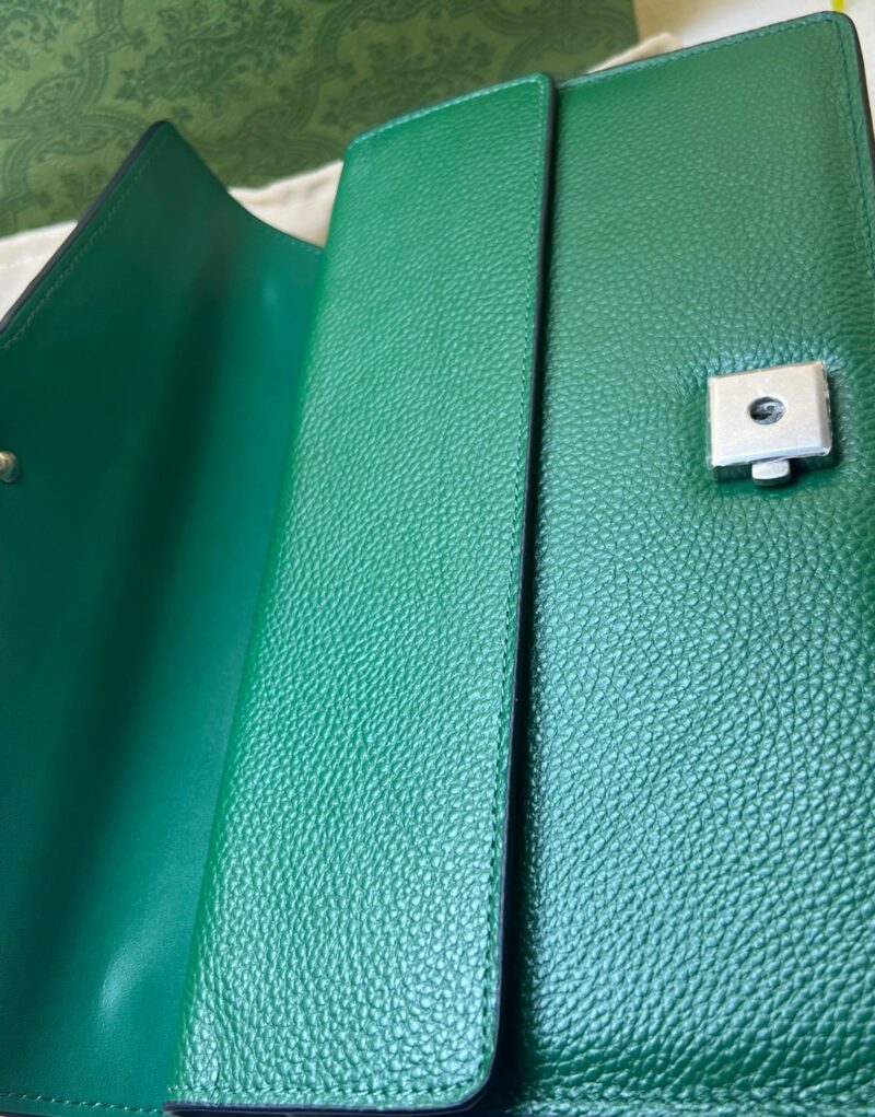 Gucci Dionysus Shoulder Bag Green For Women 11in/28cm 400249 CAOGX 3120