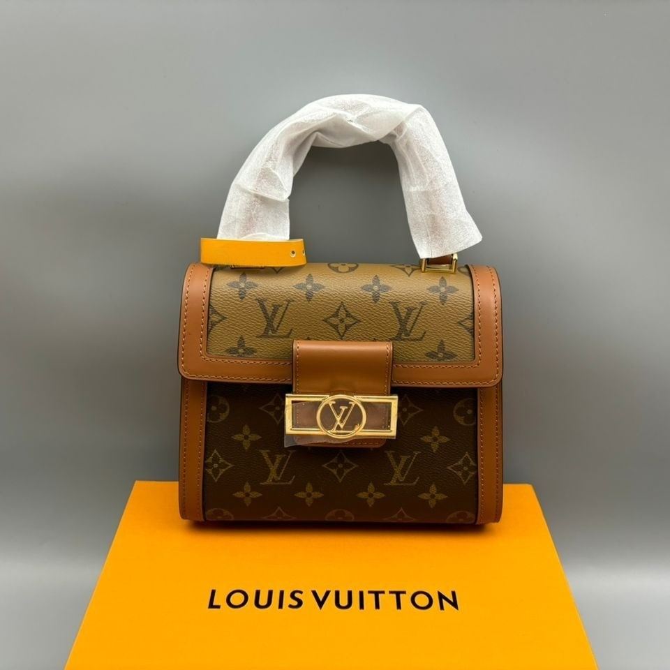 Louis Vuitton Dauphine Capitale Bag For Women M46751 - 6.9 Inches/ 17.5 Cm
