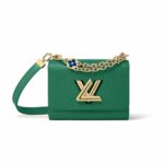 Louis Vuitton Twist PM Green Bag For Women M21649- 7.5 Inches / 19 Cm