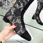Dior Naughtily-D Wedge Boot Black For Women