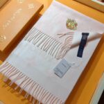 Louis Vuitton Precious Dragon LV Essential Scarf Pink For Women M79522