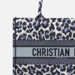 Christian Dior Medium Dior Book Tote Blue For Women M1296ZRHM_M06I- 14 Inches/ 36 Cm