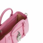 Givenchy Mini Antigona Lock Bag In Box Leather Bright Pink For Women 11.4 in/ 28.9 cm