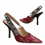 J'Adior Slingback Pump For Women Red 3.9in/10cm KCP762BXE_S34R