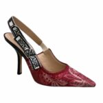J'Adior Slingback Pump For Women Red 3.9in/10cm KCP762BXE_S34R