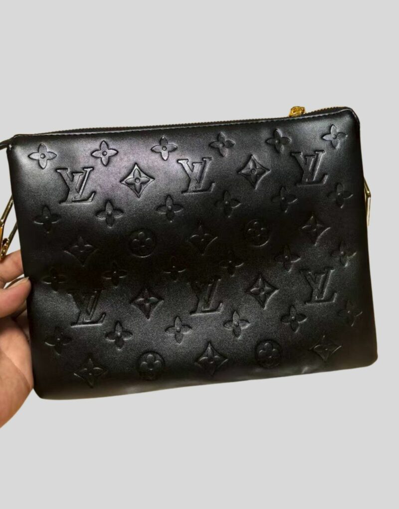 Special Set Louis Vuitton: Coussin PM Monogram Bag + Classic Stud Earrings Gold