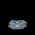 Louis Vuitton Croissant MM Blue Denim For Women M46856 - 9.8 Inches / 24.8 Cm