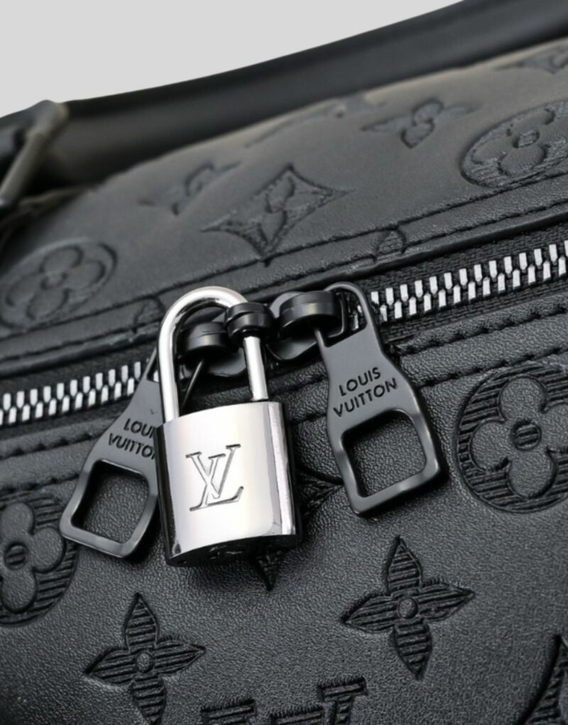 Louis Vuitton Keepall Bandoulière 50 Monogram Shadow For Men 19.7in/50cm M44810