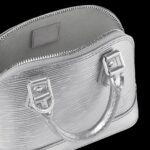 Louis Vuitton Nano Alma Silver Bag For Women M82682- 7.1 Inches / 18 cm