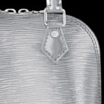 Louis Vuitton Nano Alma Silver Bag For Women M82682- 7.1 Inches / 18 cm
