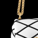Louis Vuitton Pico Go-14 Bag Black/White For Women M23762 - 5.9 Inches / 14.9 Cm