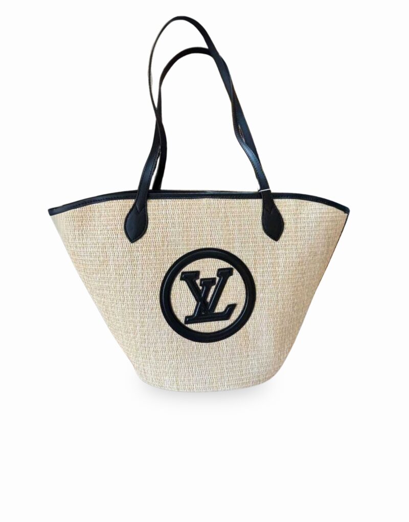 Louis Vuitton Saint Jacques Raffia Beige For Women, Women's Handbags, Shoulder And Crossbody Bags 22.4in/57cm LV