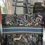 Christian Dior Large Dior Book Tote Blue Multicolor Bag For Women M1286ZRUV_M962- 16.5 Inches/ 42 Cm