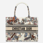 Christian Dior Large Dior Book Tote Latte Multicolor Bag For Women M1286ZRWD_M941- 16.5 Inches/ 42 Cm