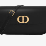 Christian Dior Small 30 Montaigne Avenue Black Bag For Women M9261UMOA_M900 - 7 Inches/ 18 Cm