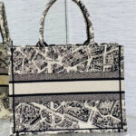 Christian Dior Medium Dior Book Tote Bag For Women M1296ZOMP_M918 - 14 Inches/ 36 Cm
