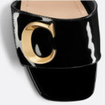 C'Est Dior Heeled Slide Black For Women KCQ889VNI_S900