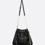 Large Dior Ammi Bag Black For Women M22576FBE_M900 - 36Cm/ 14 Inches