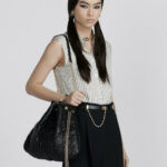 Large Dior Ammi Bag Black For Women M22576FBE_M900 - 36Cm/ 14 Inches
