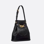 Medium C'Est Dior Bag Black For Women M2271UBHA_M900 24cm/9.5Inches