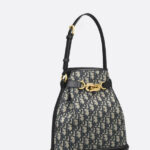 Medium C'Est Dior Bag Blue For Women M2271UTZQ_M928 24cm/9.5Inches