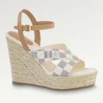 Louis Vuitton Starboard Wedge Sandal For Women- 1AB2F1