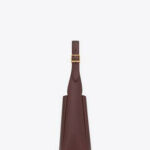 Yves Saint Laurent Small Le 5 A 7 Supple Shoulder Rouge Legion Bag For Women 713938AAAUQ6475- 9 Inches/ 23 Cm