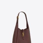 Yves Saint Laurent Small Le 5 A 7 Supple Shoulder Rouge Legion Bag For Women 713938AAAUQ6475- 9 Inches/ 23 Cm