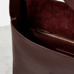 Yves Saint Laurent Small Le 5 A 7 Supple Shoulder Rouge Legion Bag For Women 713938AAAUQ6475- 9 Inches/ 23 Cm