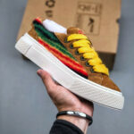 Christian Dior Tears B33 Sneaker- Limited And Numbered Edition Yellow And Brown For Men- 3SN303ZWR_H600