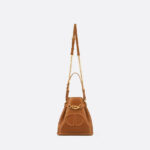 Christian Dior Medium C'Est Dior Bag Golden For Women M2271UBHA_M44M- 10 Inches/ 25.5 Cm