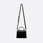 Christian Dior Small Boston Bag Black For Women M8671UBEQ_M900- 8 Inches/ 20 Cm