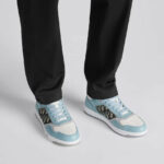 Christian Dior B27 Low-Top Sneaker Light Blue For Men- 3SN272ZIR_H526
