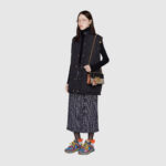 Gucci Padlock Mini Shoulder Bag For Women ‎735103 KLQJG 9785- 8.6 Inches/ 21.8 Cm