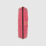 Gucci GG Matelassé Small Pink Bag For Women ‎702200 UM8HG 8550- 10.2 Inches/ 25.9 Cm