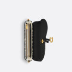 Christian Dior Saddle Pouch With Chain Blue Bag For Women S5907CTZQ_M928- 8.5 Inches/ 21.5 Cm