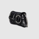Gucci Horsebit Chain Small Shoulder Black Bag For Women 764339 AACU1 1000- 10.6 Inches/ 26.9 Cm