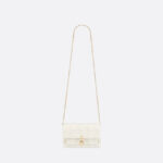 Christian Dior Miss Dior Chain Pouch Latte Bag For Women S0937ONMJ_M030- 7.5 Inches/ 19.5 Cm