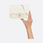 Christian Dior Miss Dior Chain Pouch Latte Bag For Women S0937ONMJ_M030- 7.5 Inches/ 19.5 Cm